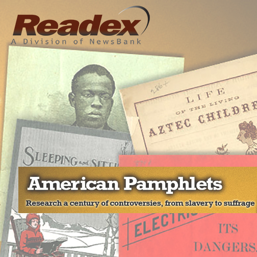 American Pamphlets 1820-1922