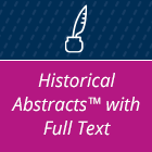 Historical Abstracts with Full Text
