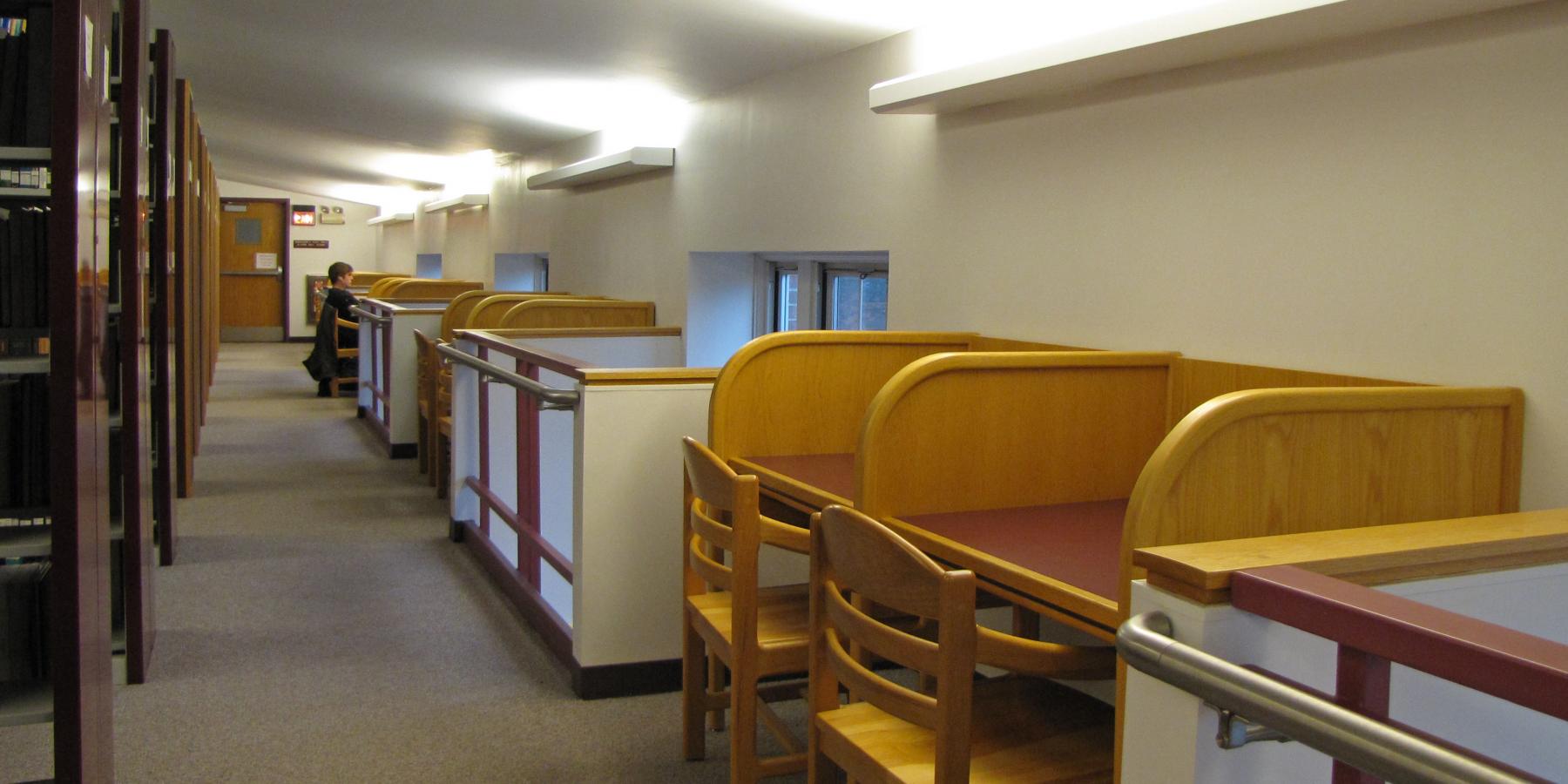 Study Carrels - Upper Level - Science Library