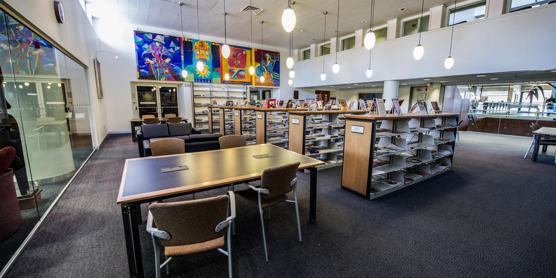 library journal area