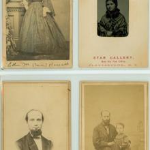 Portraits of members of the Man Family.