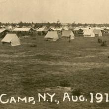 Early photograph of Pine Camp, later, Fort Drum.