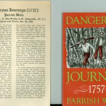 Cover of Parrish Wells book Dangerous Journeys 1757.