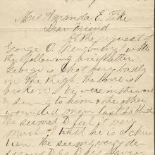 Letter written by George Newbury, May 31 1864