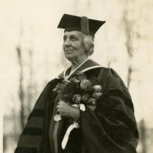 Emily Eaton Hepburn at SLU in 1931.