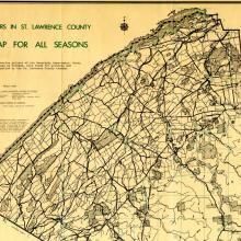 Outdoors in St. Lawrence County: A map for all seasons.