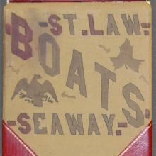 St. Lawrence Seaway log book.