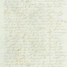 Letter from Oliver Seymour Phelps collection.