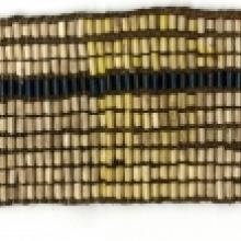 Replica wampum belt made by Arthur Einhorn.