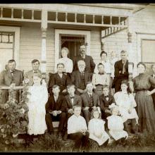 Portrait of the Rodee Family of Canton, New York.