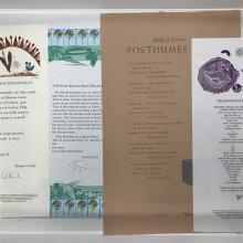 A collage of broadsides from the collection.