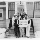 Members of the Women’s Collective at the opening of the Canton Women’s Shelter, 1979