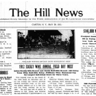 Front page of Hill News