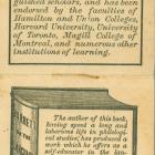 Newspaper advertisements for Solomon Barrett's books.