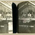 Stereoscopic photo card of Scraggy Club.