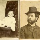 Carte de Visite photographs of baby Willie Gale and Sherman Jenison.